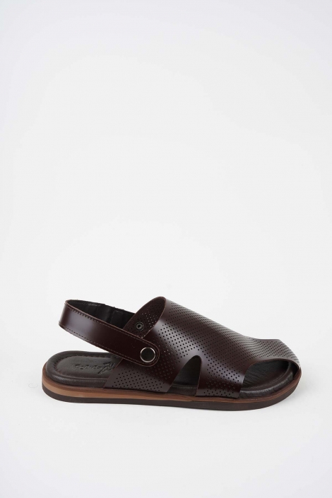 Hakiki Deri Yok Erkek Comfort Sandalet 261505504