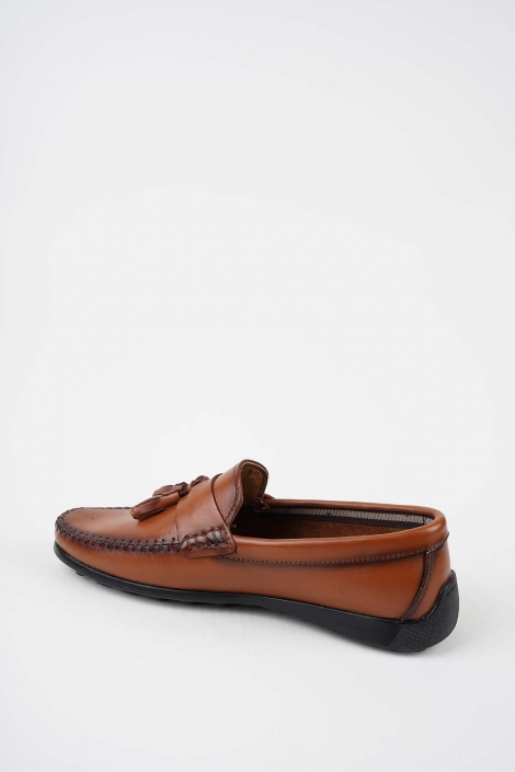 Hakiki Deri Yok Erkek Makosen Ayakkabı 261512105