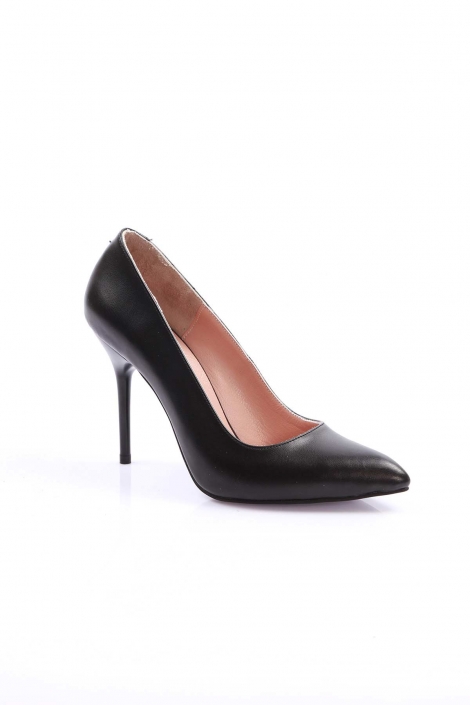 Siyah Kadın Stiletto Ayakkabı 202127101