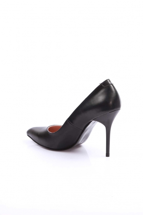 Siyah Kadın Stiletto Ayakkabı 202127101