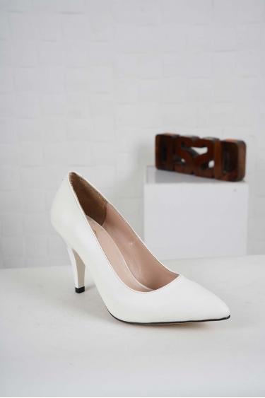 Beyaz Kadın Stiletto Ayakkabı 202127101