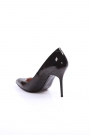 Siyah Süet Kadın Stiletto Ayakkabı 202127101