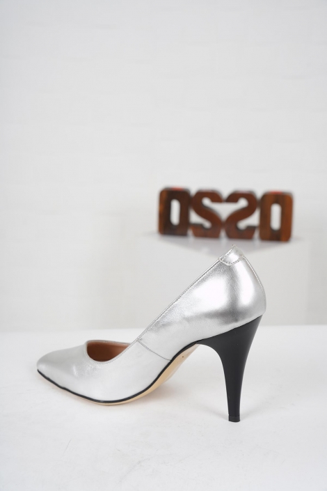 Gümüş Kadın Stiletto Ayakkabı 202127101