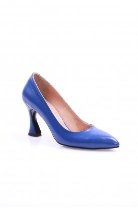 Koyu Mavi Kadın Stiletto Ayakkabı 202127103