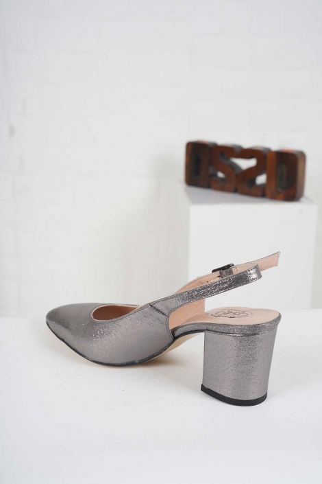 Çelik Kadın Topuklu Sandalet 221127528