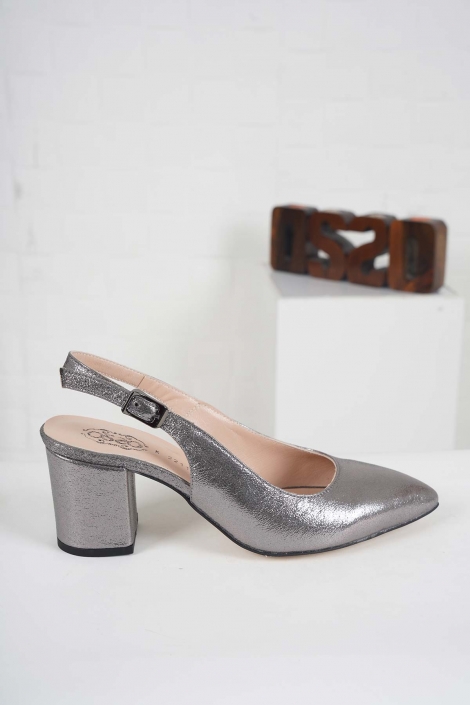 Çelik Kadın Topuklu Sandalet 221127528