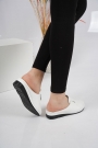 Hakiki Deri Beyaz Kadın Comfort Ayakkabı 221177602