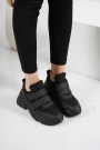 Siyah Kadın Sneaker Ayakkabı 202201107