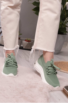Yeşil Kadın Sneaker Ayakkabı 211217108